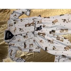 XS women’s puppy sleepwear set
